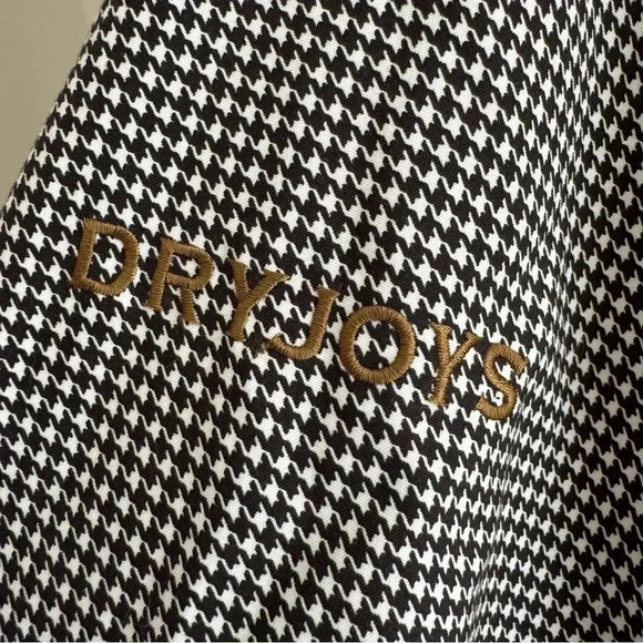Dryjoys by Footjoy Convertible Jacket to Vest Golf Houndstooth L - Picture 5 of 11